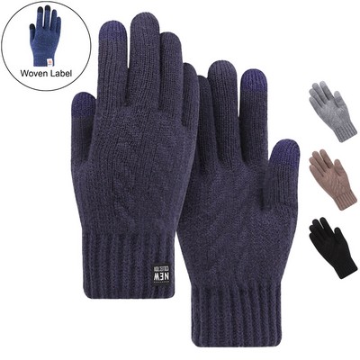 Thick Adult Warmth Touch Screen Gloves