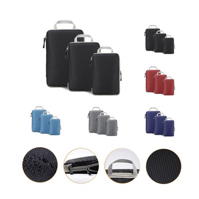 Three Pieces Travel Storage Bag Set