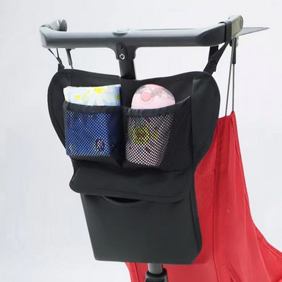 Expandable Deep Cup Holders Baby Stroller Organizer