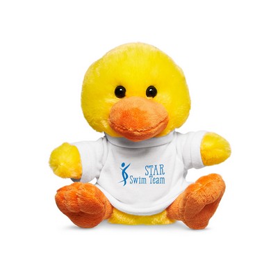 7" Plush Duck with T-Shirt