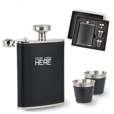 Hip Flask Gift Set