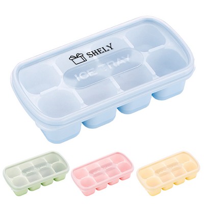 Silicone ice cube mold