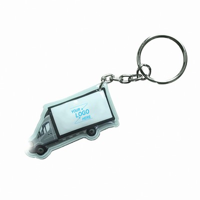 Mini LED Truck Keychain Flashlight