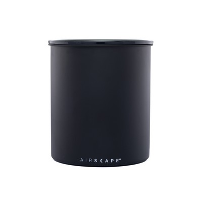 Matte Black Airscape® Kilo Coffee Canister