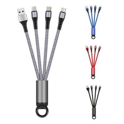 Versatile 3-in-1 Plastic Micro USB Cable