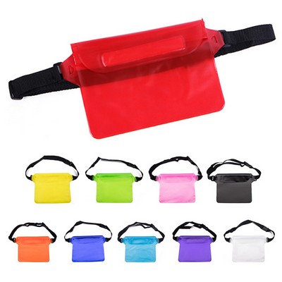 "Durable Polycarbonate Waterproof Waist Bag for Cell Phone"