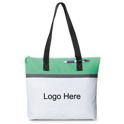 Reusable shopping tote bag