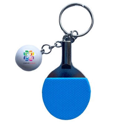 Mini Table Tennis Key Chain