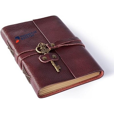 Genuine Leather Bound Journal Diary Notebook