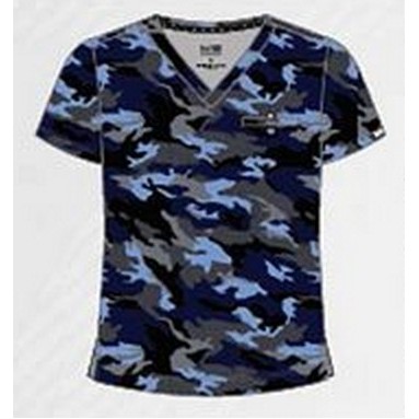 Cureology™ Koi™ Next Gen On Call Men's Shirt - Heathered Camo