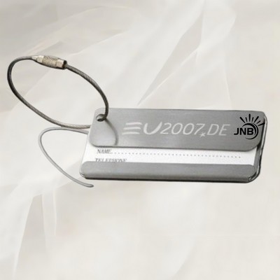 Metallic Stainless Luggage Identifier