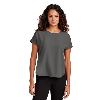 Mercer+Mettle™ Women's Stretch Crepe Crew