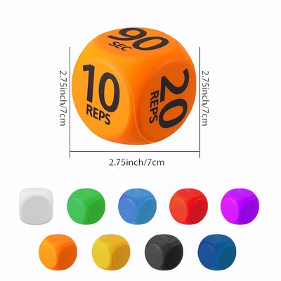 Custom Dice Stress Reliever