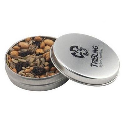 Round Tin with Trail Mix -1.7 Oz.