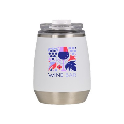 Igloo® 10 Oz. Flip n' Sip Stainless Steel Wine Tumbler