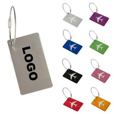 Aluminum Metal Travel Luggage Tags