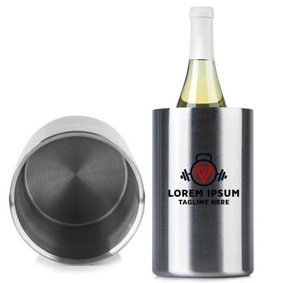 Stainless Steel Wine Champagne Beer Chiller Ice Bucket