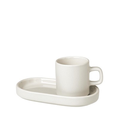 blomus Pilar Espresso Cups w/Tray (Set of 2)