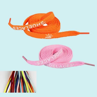 Wide Flat Shoelaces