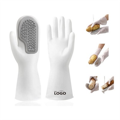 Kitchen Brush Washing Gloves