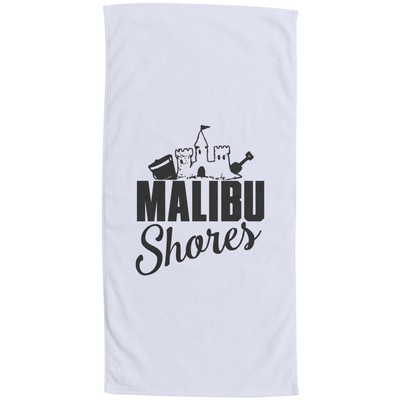 35" x 70" White Resort Beach Towels