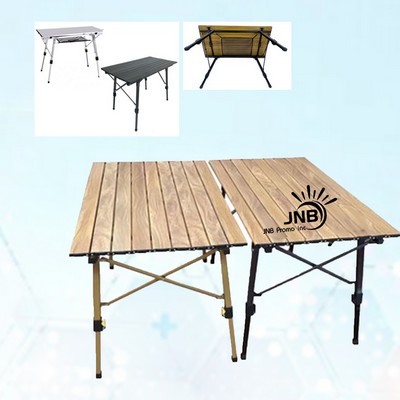 Bamboo Folding Camp Field Table