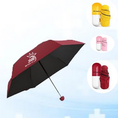 Compact Folding Umbrella