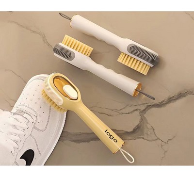 Shoe Brush With Liquid Holder