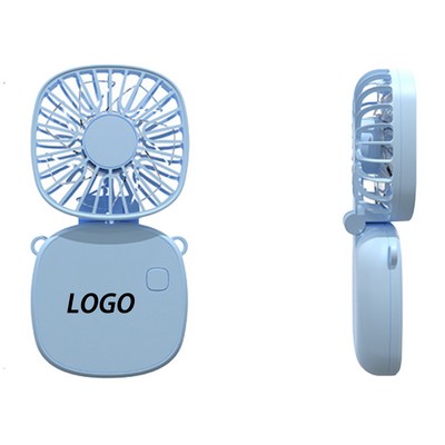 Mini Small Fan Folding Desktop Neck Small Fan