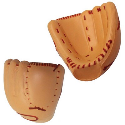 Foam Baseball Glove Shaped Stress Reliever with Customized Logo