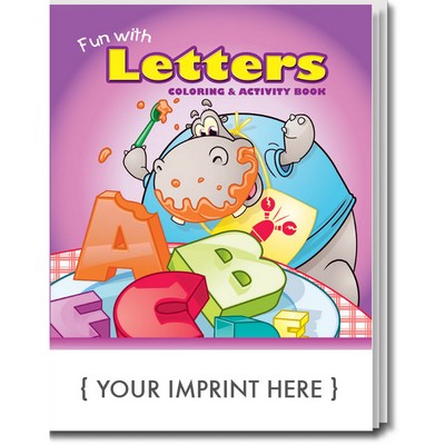 Fun With Letters Coloring Book Fun Pack