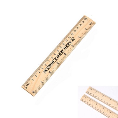 Wooden 12" Ruler