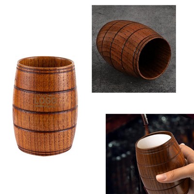 Wood Barrel Cup-7oz