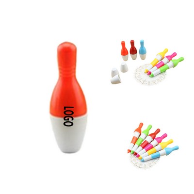 Bowling Retractable Ballpoint Pen