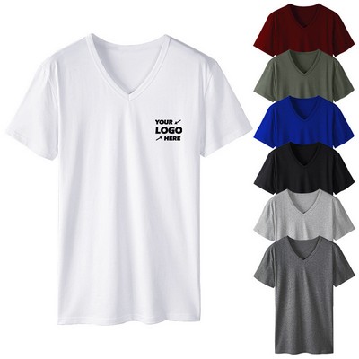 Modal V-Neck T-shirts