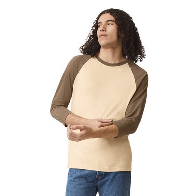 American Apparel CVC Unisex Raglan T-Shirt