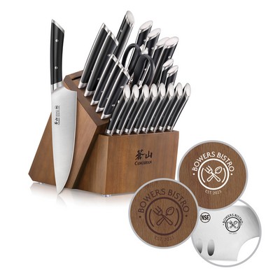 Cangshan 23-Piece Helena Series Knife Block Set