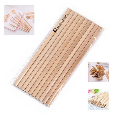 10Pcs Hb Hexagonal Pencil