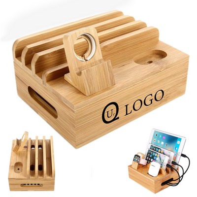 Bamboo Charging Station