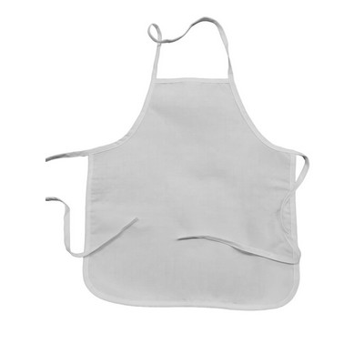 Basic Apron 20"x28" -Round corner -Polycotton