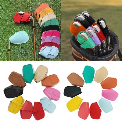 Universal PU Leather Golf Club/Iron Head Cover