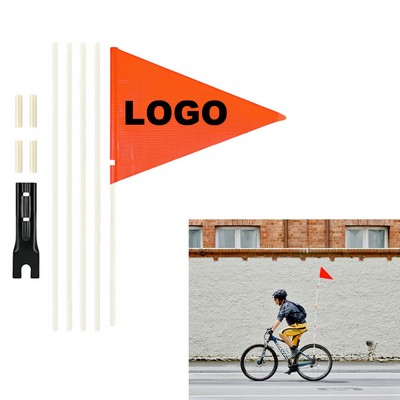 Bike Safety Flag with Pole