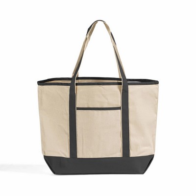 Jumbo Deluxe Canvas Tote Bag