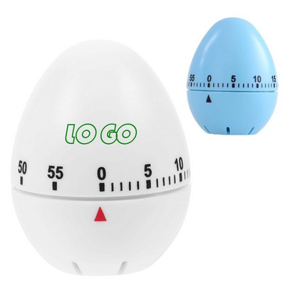 60 Minute Egg Shaped Kitchen Timer