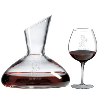 Captain's Decanter Gift Set Lead-Free Crystal