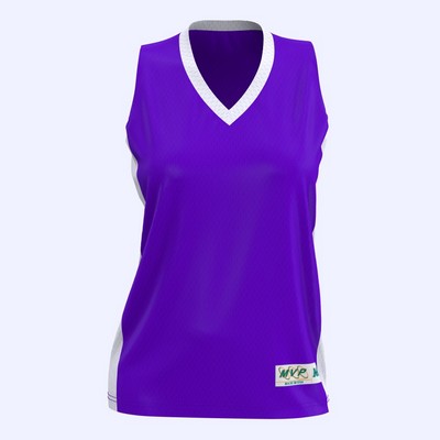 Women's MVPdri Non Reversible Jersey Tank Top with Inserts