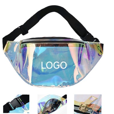 Transparent Laser Pvc Fanny Pack