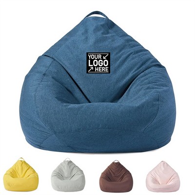 Storage Bean Bag Chair Lazy Sofa with Filler