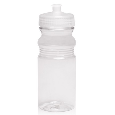 Push Cap Bike Water Bottles 20 oz