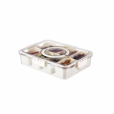 Plastic Sub-Format Seasoning Compartment Storage Box Fresh-Keeping Spice Sealed Container